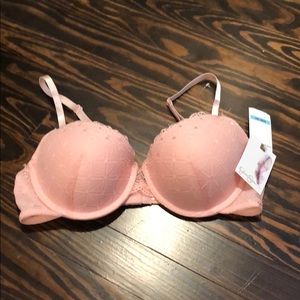 Pink bra